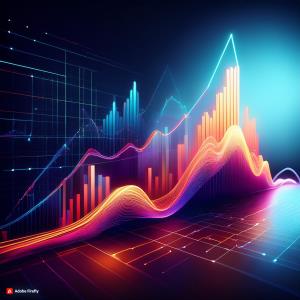 An illustration or graphic representing data analytics, such as a graph or chart showing an upward trend.; Bluerain School Management Software