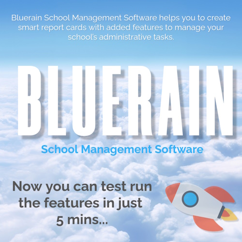 Experience the Bluerain School Management Software in just 5 mins.