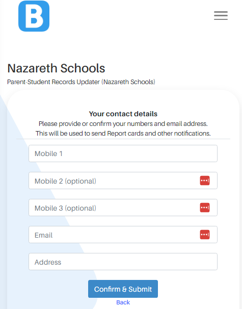 Bluerain School Management Software